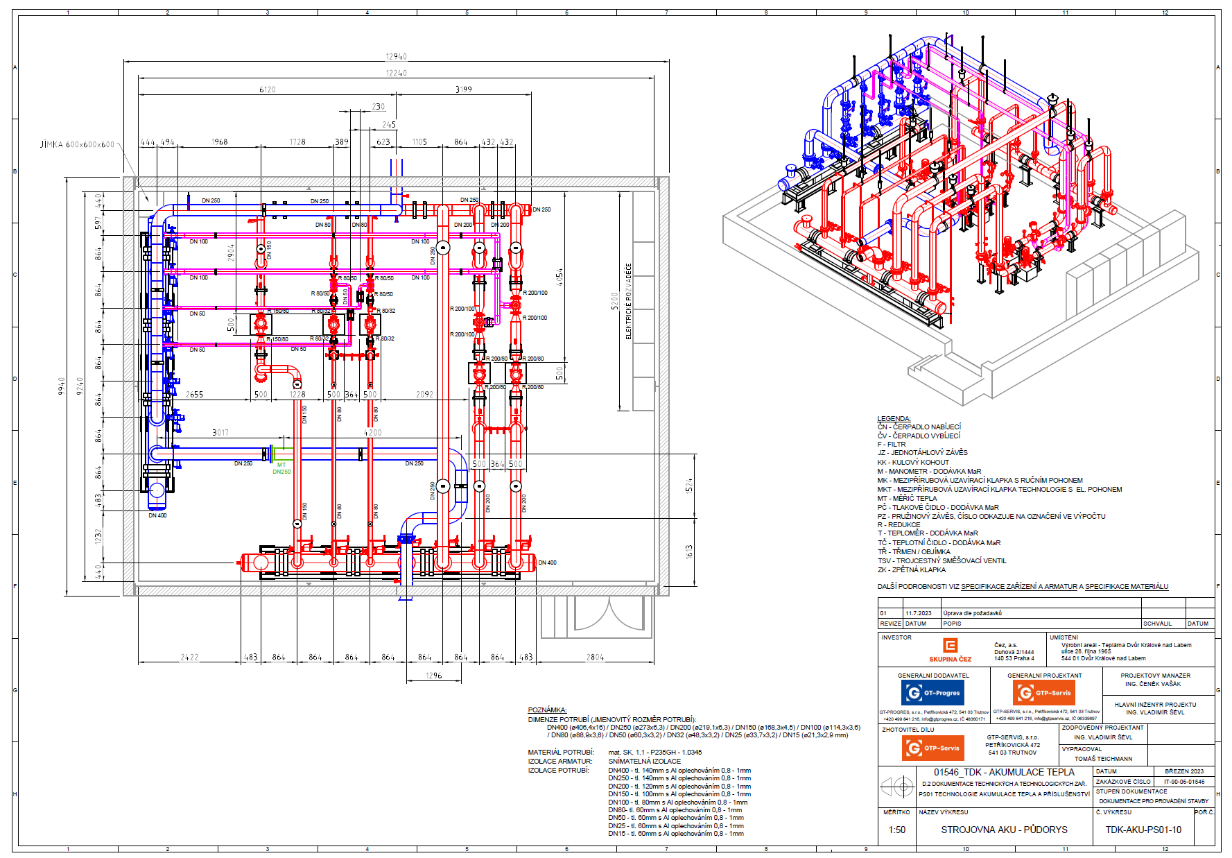 Vyhotovení projektové dokumentace